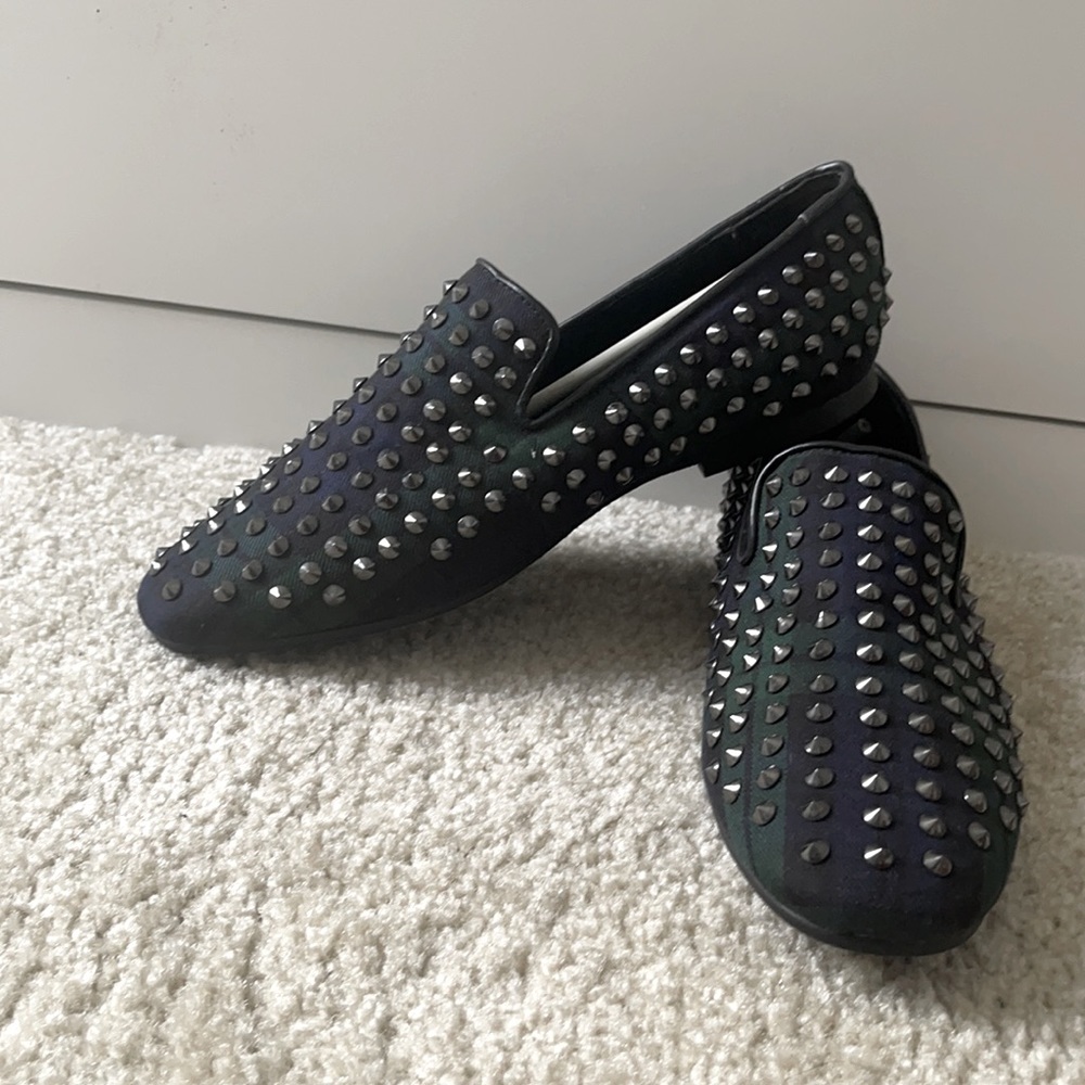 Studded Loafers